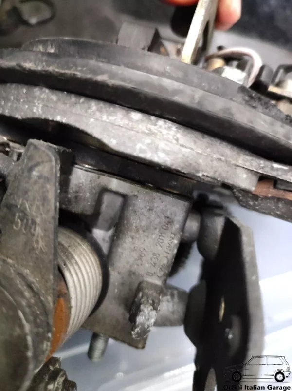 7695566 7762695 7618476 Fuel Injection Throttle Body Fiat Lancia View Front