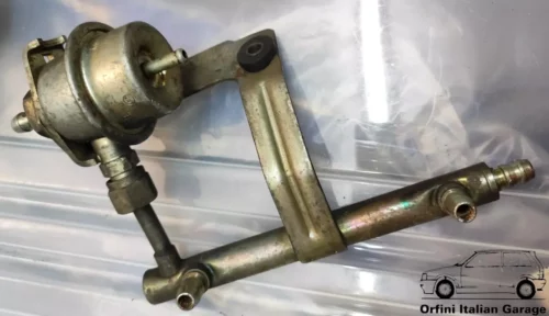 7696190 4444537 4398119 0280160213 60800087 60512675 Fuel Pressure Regulator Fiat Uno Turbo IE MK1 Croma Alfa Thema + Injection Hose Pipe Rail View Front