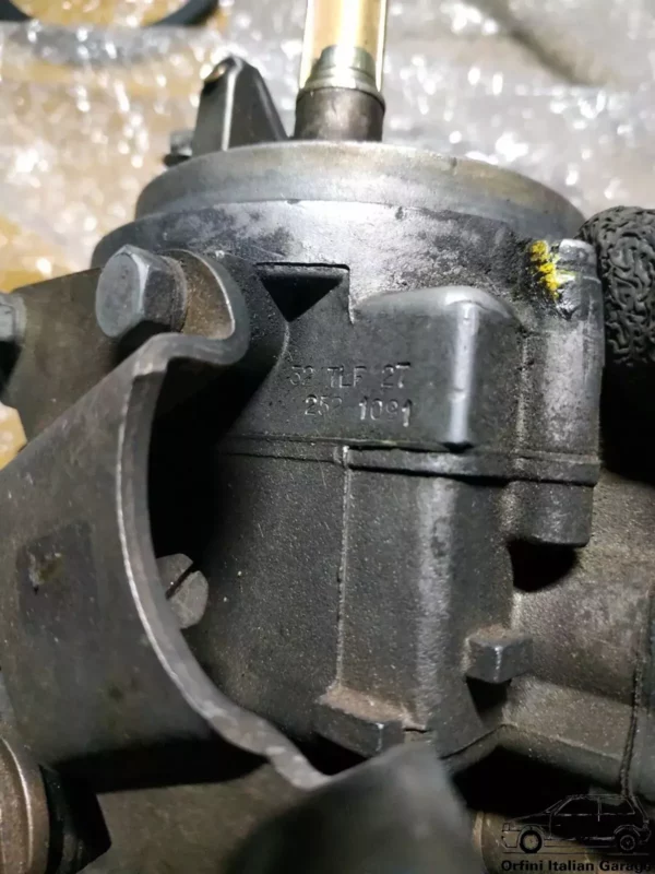 7698049 9943936 - Fiat Uno 60SX 1.1 Weber 32 TLF 27 Carburettor View Left