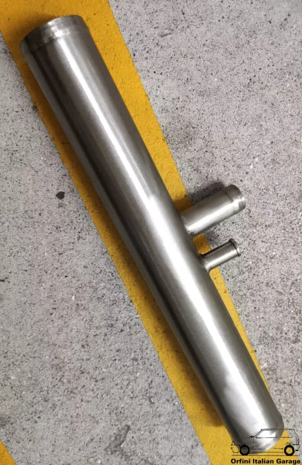 7702032 - Stainless Steel Air Intake Pipe Hose Fiat Uno Turbo IE MK2 View Rear