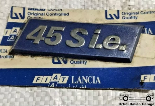 7704277 7673396 Fiat Uno 45S IE Side Badge View Front
