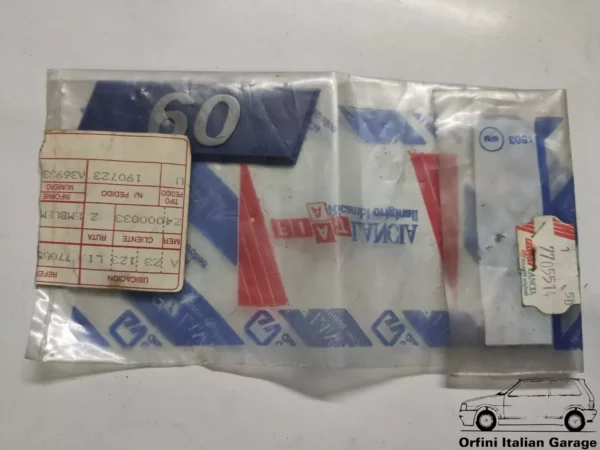7705514 Fiat Uno 60 Side Badge View Front
