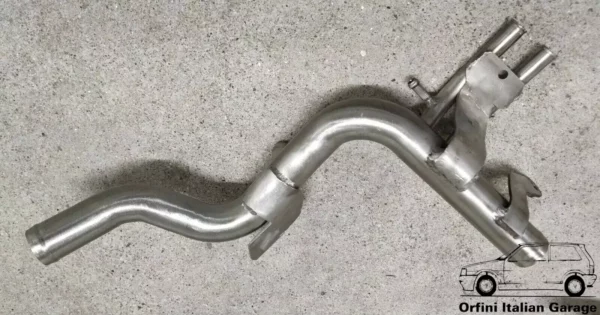 7710984 46403127 Stainless Steel Water Pipe Fiat Tipo Tempra Lancia Delta 1.8 View Front