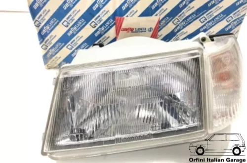 7717887 7728479 Front Left Carello Headlight - Lancia Y10 1992-1995 View Front