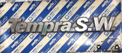 7722311 - Rear Back Door Badge Scritta - Fiat Tempra S.W. SW Weekend View Front