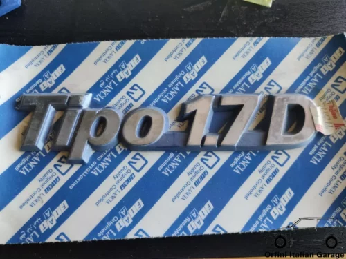 7725976 Rear Badge Scritta - Fiat Tipo 1.7D 1.7 D View Front
