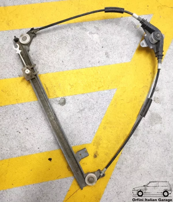 7737014 Front Left Manual Window Regulator Lifter Fiat Punto MK1 176 3 Doors View Front