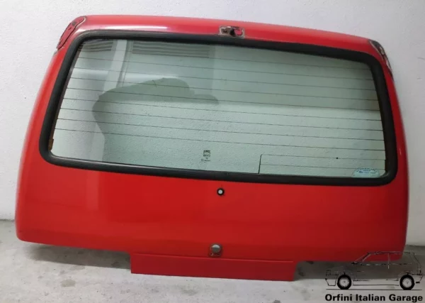 7754427 7634989 7654615 Back Door Tailgate with Window Fiat Cinquecento Sporting View Rear