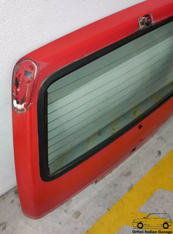 7754427 7634989 7654615 Back Door Tailgate with Window Fiat Cinquecento Sporting View Upper