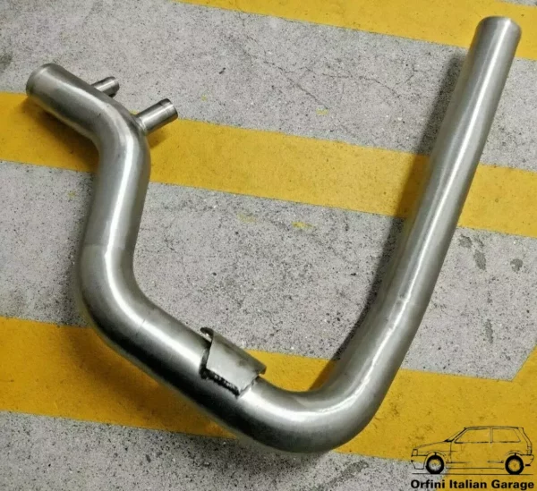 7755675 Stainless Steel Intercooler Pipe Hose Fiat Punto GT View Rear