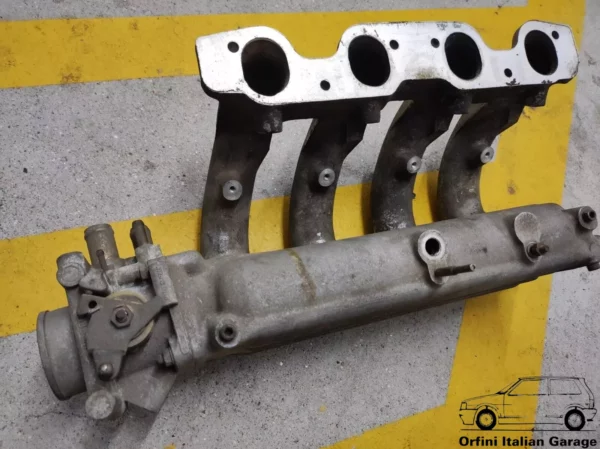 7764938 7720943 Intake Manifold + Throttle Body Lancia Delta Dedra 1.8 2.0 View Front