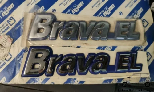 7769731 Fiat Brava EL Rear Badge View Front
