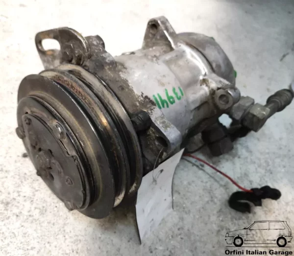 7774059 71721691 7736048 AC Air Conditioning Compressor Lancia Thema Fiat Croma View Right