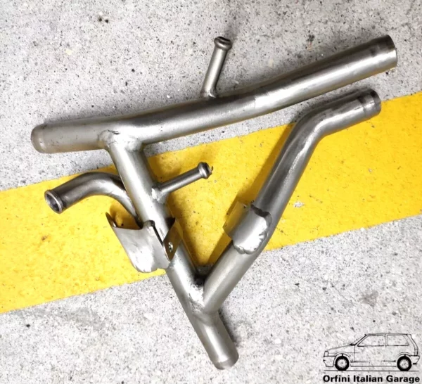 7774060 7745394 Stainless Steel Water Pipe Hose Lancia Thema 2.0 Turbo View Front