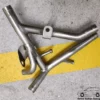 7774060 7745394 Stainless Steel Water Pipe Hose Lancia Thema 2.0 Turbo View Rear