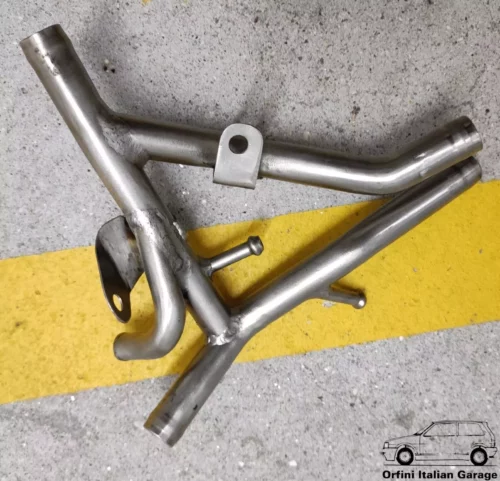 7774060 7745394 Stainless Steel Water Pipe Hose Lancia Thema 2.0 Turbo View Rear