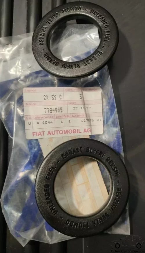 7784935 91389921 Fuel Cap Moulding - Fiat Panda 141 Uno View Front