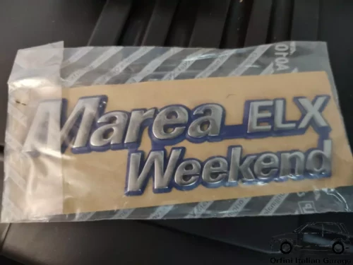 7793770 Fiat Marea ELX Weekend Rear Badge View Front