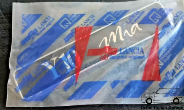 7794904 - Autobianchi Lancia Y10 Mia Rear Badge Scritta View Front
