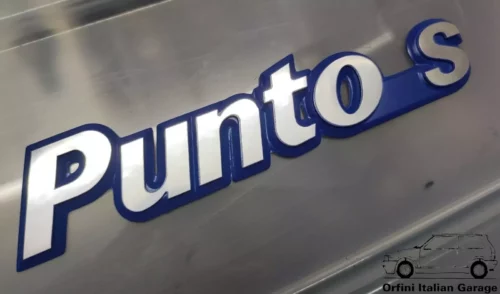 7798295 Fiat Punto S Rear Badge View Rear