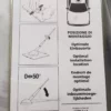7799321 46475053 46415116 46471742 Aerial Antenna Fiat Punto Bravo Strada Lancia View Front