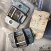 82309424 Back Rear Door Striker Plate Lock Lancia Beta S1 Saloon Berlina View Front
