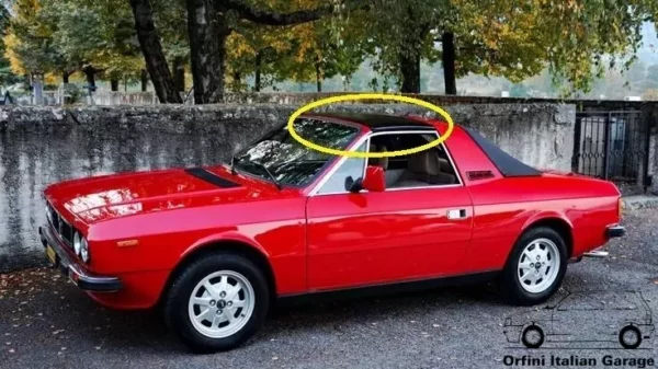 82326330 Hardtop Roof Panel Capote Capota Lancia Beta Spider Zagato View Front