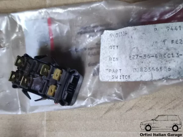82366506 Window Switch Lancia Delta 831 Autobianchi A112 View Right