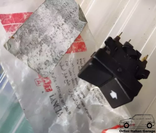 82369560 Left Window Switch Alzavetro Lancia Beta Delta View Front