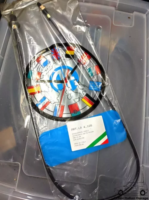 82381745 Throttle Accelerator Cable Lancia Delta Prisma 1.3 1.5 View Front