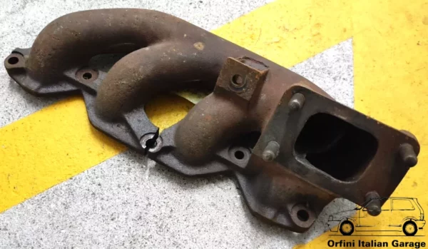82387176 7631710 Lancia Delta Fiat Alfa Romeo Exhaust Manifold Colletore Scarico View Front