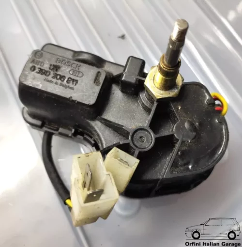 82396421 Bosch 0390206811 Headlight Left Wiper Motor Lancia Delta Prisma View Rear
