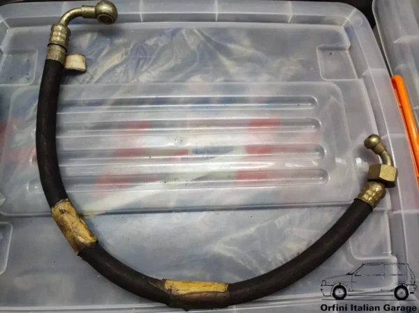 82399408 Automatic Gearbox Hose Pipe Radiator Lancia Delta 831 View Front