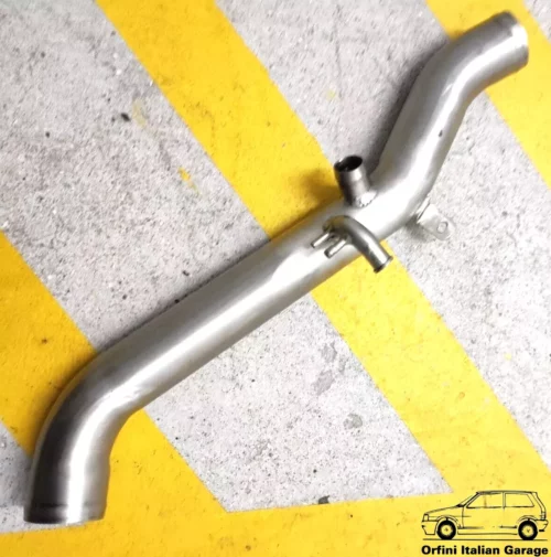 82408810 Stainless Steel Intercooler Pipe Hose Fiat Croma Turbo IE Lancia Thema View Left