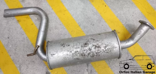 82413201 Rear Exhaust Muffler Silencer Lancia Delta HF Turbo View Front