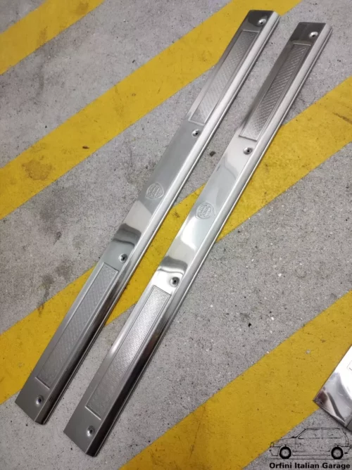 82414828 Chromed Front Door Mat Trim Moulding Lancia Thema View Front