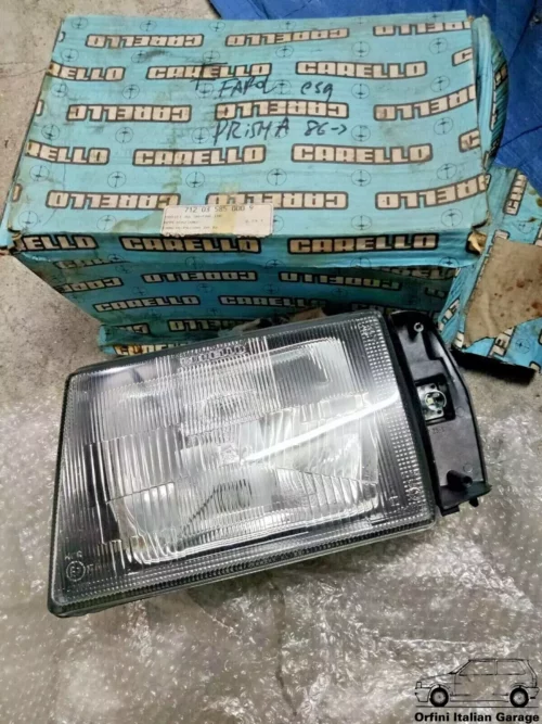 82419035 82423687 Front Left Carello Headlight - Lancia Prisma View Front