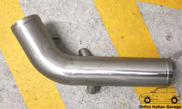 82432247 - Stainless Steel Air Turbo Pipe Hose Lancia Delta HF Turbo / Thema 8V View Rear