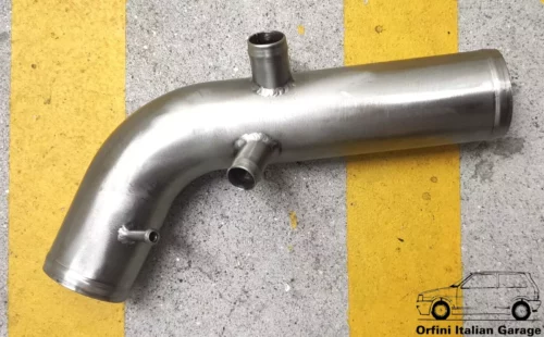 82432247 - Stainless Steel Air Turbo Pipe Hose Lancia Delta HF Turbo / Thema 8V View Right
