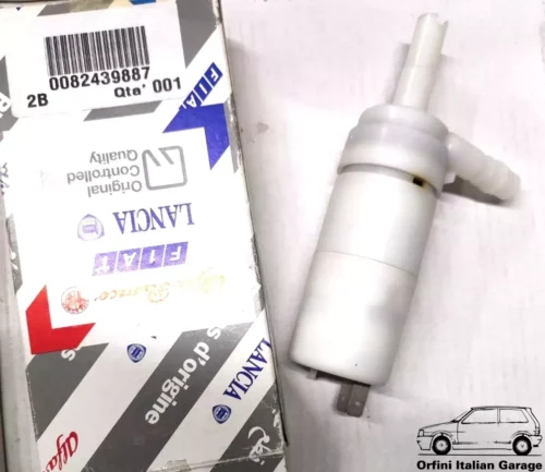 82439887 60809001 Windscreen Wiper Water Pump Fiat Lancia Alfa Romeo View Front