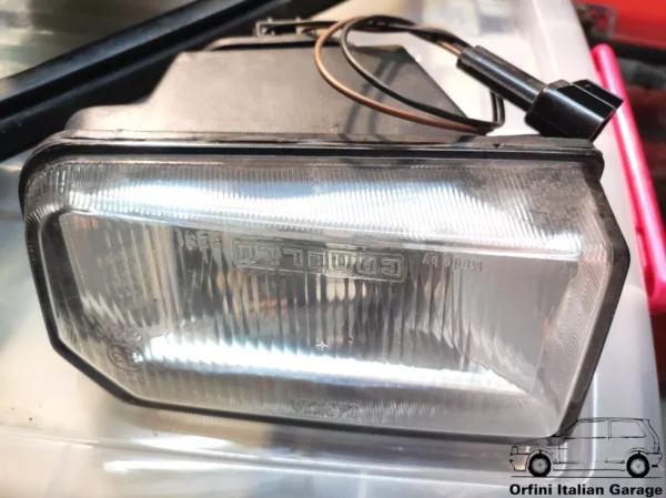 82451843 82433923 Left Fog Light Lancia Dedra View Rear