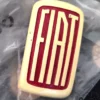 882399 Front Badge Scritta Stemma Fiat 600D / Multipla View Rear