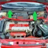 90360161 - Bonnet Hood - Upper Rubber - Opel Vauxhall Astra F GSI View Rear