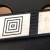 92310500 Side Left Badge Scritta Stemma Fiat Ritmo 75 Targa Oro View Rear
