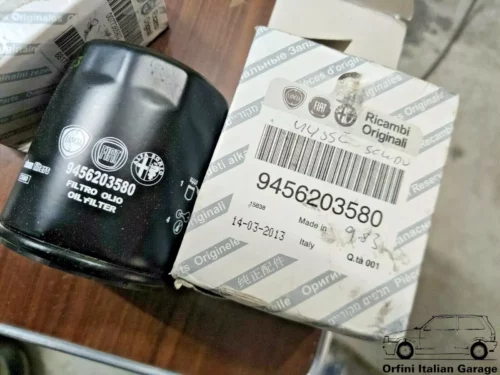 9456203580 9456183480 - Oil Filter - Fiat Lancia Alfa Romeo View Front