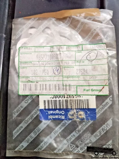 9659710080 - Exhaust Seal Gasket - Fiat Ducato View Front