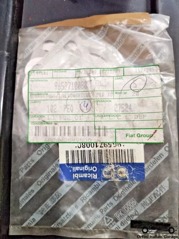 9659710080 - Exhaust Seal Gasket - Fiat Ducato View Front