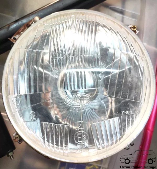 9915731 Front Headlight Light Faro Elma Fiat 850 Familiare 132 1500 625 View Right