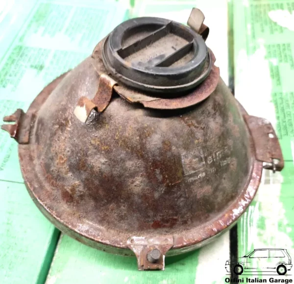 9915731 Front Headlight Light Faro Elma Fiat 850 Familiare 132 1500 625 View Lower