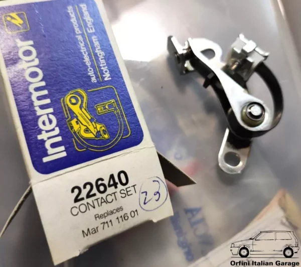 9919346 5889232 9936823 60714274 Contact Set Distributor Fiat Lancia Alfa Romeo View Front